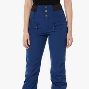 ROXY BLUE RISING HIGH SKIING SNOWBOARDING SNOW PANTS SZ M